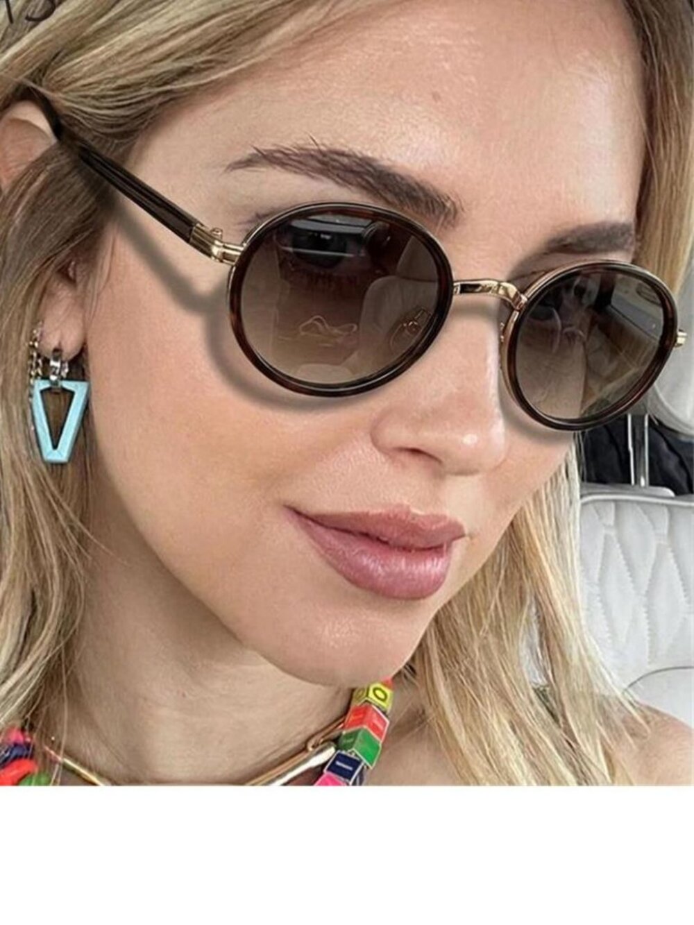 Vintage Small Round Sunglasses